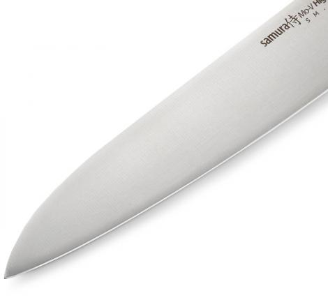 Нож кухонный &quot;Samura Mo-V&quot; Гранд Шеф 240 мм, G-10 (с тату)