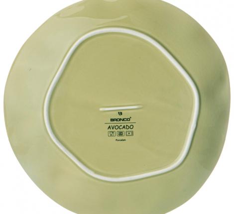 Тарелка обеденная &quot;AVOCADO&quot; (зелёная), диаметр 26 см