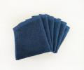 Набор махровых салфеток "Sofi de Marko" Бруна 30х30(6шт), темно-синий