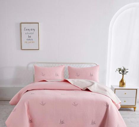 Покрывало "Sofi de Marko" Жаклин (пепел роза) Сатин, 160х220