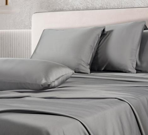 Постельное бельё Sharmes "Bamboo" 2 спальный, серый