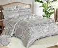 Постельное белье "Cleo" Satin Jacquard  41/220-SG Жаккард, Семейный