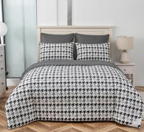 Постельное белье с одеялом "Sofi de Marko" Ришелье №46 Сатин, Семейный