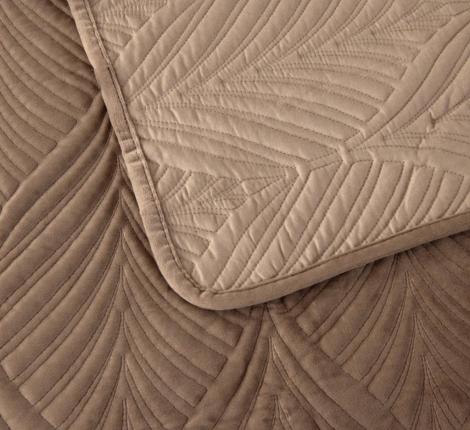 Покрывало "Sofi de Marko" Таира (бежевый) Велюр, 240х260