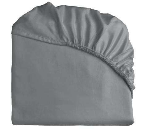 Простыня на резинке "Primavelle" Сатин ДеЛюкс 200х220х20, Мистический серый