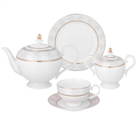 Сервиз чайный "СВАДЕБНЫЙ" на 6 персон, 20 предметов