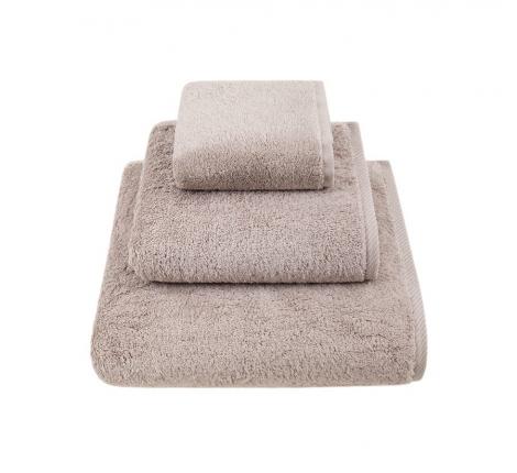 Полотенце микрокоттон Luxberry "TEDDY" 70x140, серо-бежевый