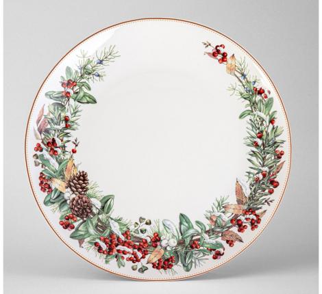 Тарелка обеденная "МОРОЗКО" 85-2039, диаметр 27 см