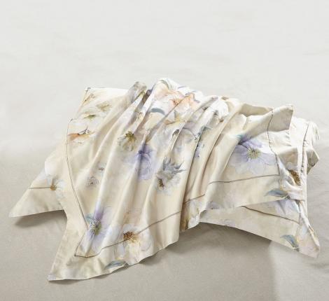 Постельное белье "Asabella" 2287-6 Фланель, Евро