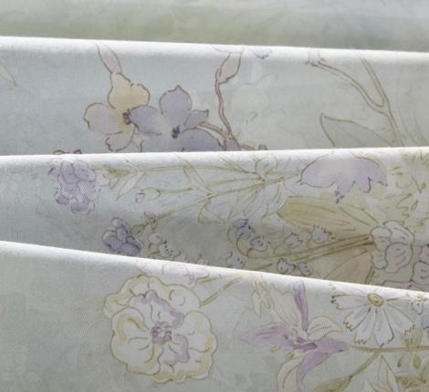 Постельное бельё с одеялом "Asabella" 2344-OSPS Сатин, 1,5 спальный