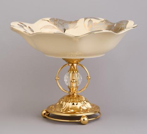 Фруктовница на ножке "Lefard" 46-1392, 29*29*24 см