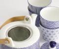 Чайный набор "Nippon Blue" на 4 персоны, 5 предметов 