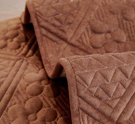 Накидка на диван Tango "Sofa" АБСТРАКЦИЯ 90x160 (1 шт.), 90x210 (1 шт.), коричневый