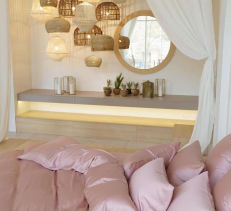 Простыня "ROSE BRILLIANT GRASS" Тенсел, 180х240