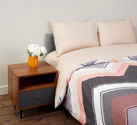 Постельное белье "Siberia" Мэгги №23 Ранфорс, 1,5 спальный