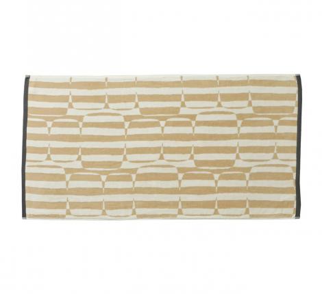 Полотенце "Blanc des Vosges"  MIX LOHKO BEIGE велюр/жаккард, 50х90