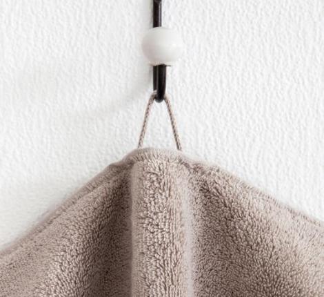 Полотенце микрокоттон Luxberry "TEDDY" 70x140, серо-бежевый