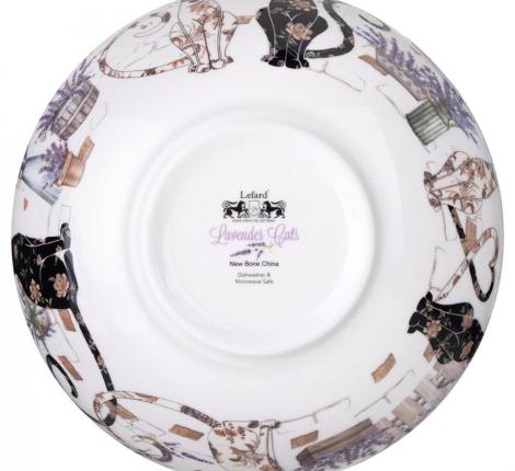 Салатник "ЛАВАНДОВЫЕ КОТЫ", 850 мл