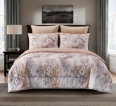 Постельное белье с одеялом "Sofi de Marko" Рикардо №7 Велюр/Сатин, Евро