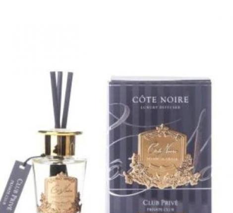 Диффузор "COTE NOIRE" CLUB PRIVE золотой декор, 90 мл