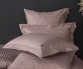 Постельное белье "Kazanov.A." Stripe Royal (пыльная роза) Страйп Сатин, Евро