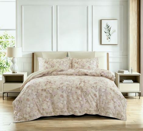 Постельное бельё "Asabella" 2435-7 Фланель, Семейный