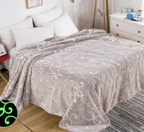 Плед светящийся "Cleo" Bamboo Neon 200/005-PBN Велсофт, 200х220
