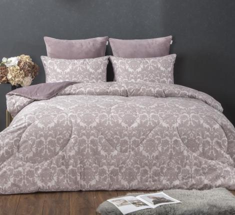 Постельное белье с одеялом "Kazanov.A." Парис (лаванда платина) Велюр/Egypt Cotton, Семейный