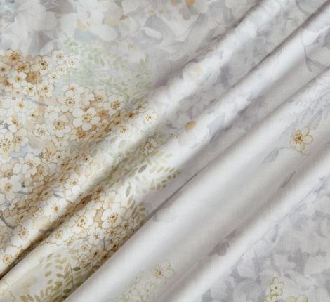 Постельное белье "Asabella" 2185-6 Мако-Сатин, Евро