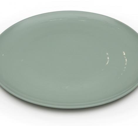 Тарелка круглая "PLATE XLARGE" mint, диаметр 330 см, фарфор