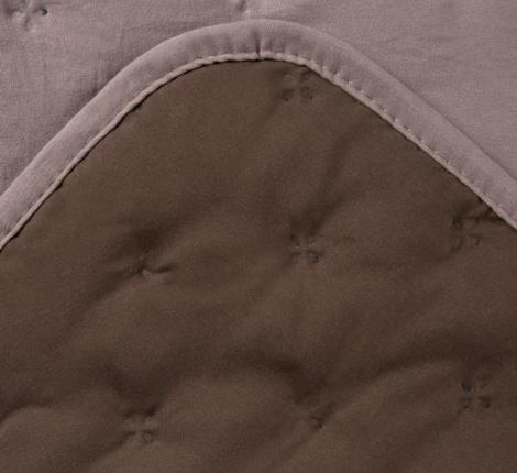 Покрывало PMO-54 светло-коричневый, Евро (230х250) 2 наволочки (50х70)