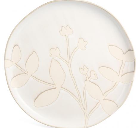 Набор обеденных тарелок 4 штуки "FIELD", диаметр 25,5 см