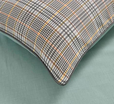 Постельное белье "Sofi de Marko" Лавр (зеленый) Сатин, Семейный