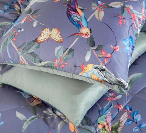 Постельное белье с одеялом "Kazanov.A." Эдем (аметист олива) Тенсел, Семейный