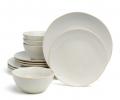 Набор посуды обеденный  BRONCO "CONCEPT" на 4 персоны, 12 предметов (бежевый)
