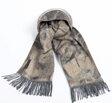 Шарф INCALPACA (100% baby alpaca) SC-19, 200/165х45