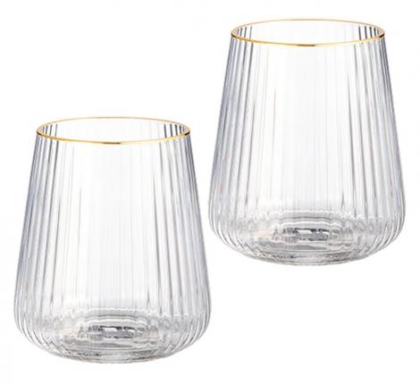 Набор стаканов 2 штуки "PERFO", 480 мл