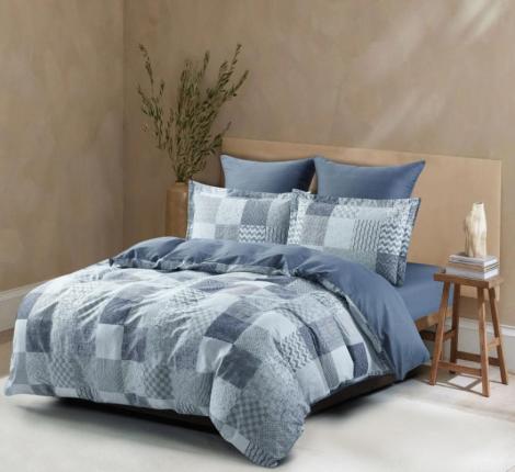 Постельное бельё "KARTEKS" Сатин печатный КВ-547.1, Евро