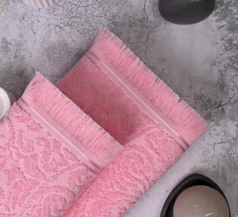 Полотенце махровое AMBIELLA "VERA" 50х90, пудра