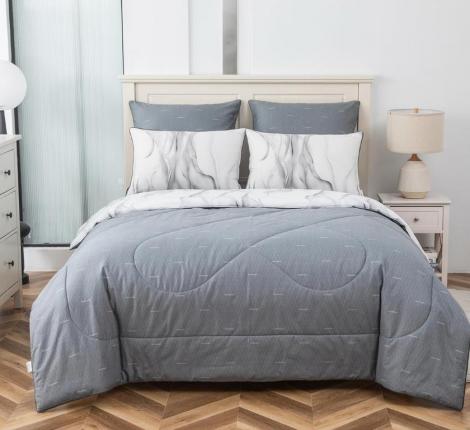 Постельное белье с одеялом "Sofi de Marko" Ришелье №43 Сатин, 1,5 спальный