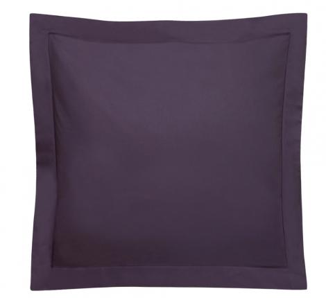 Наволочка "Blanc des Vosges" сатин де люкс 50х70 (цвет черной смородины)