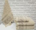 Полотенце махровое AMBIELLA &quot;BIATRIS&quot; 30х50, бежевый