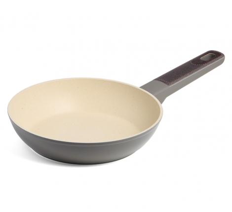 Сковорода "AGNESS" 902-100 с антипригарным покрытием PFLUON MARBLE, диаметр 20 см