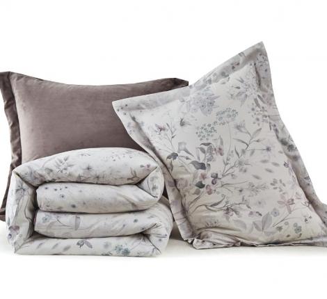 Постельное белье "Sofi de Marko" Джули №5 Велюр/Сатин, Евро