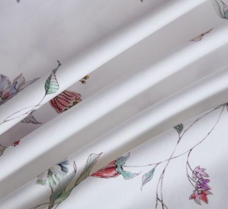 Постельное белье "Asabella" 2231-6 Мако-Сатин, Евро