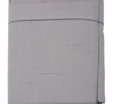 Простынь "Blanc des Vosges" сатин-делюкс, 280х320 ardoise (темно-серый)
