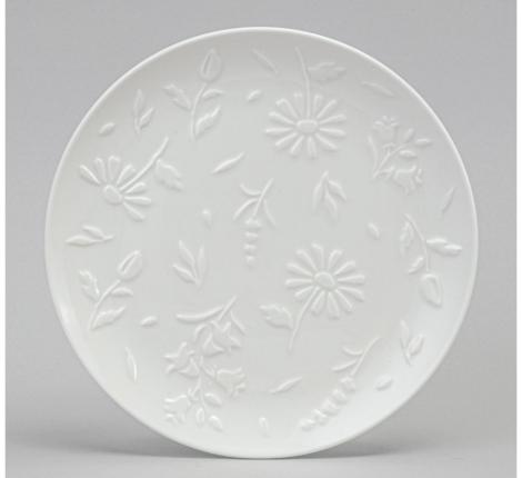 Набор закусочных тарелок 2 шт. "FLOWERS STORY", диаметр 20,5 см