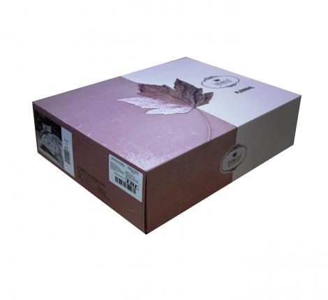 Постельное бельё "DO&CO" VELDOR (коричневый), Евро