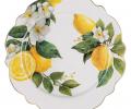 Тарелка закусочная "ЛЕМОН ТРИ", диаметр 23 см