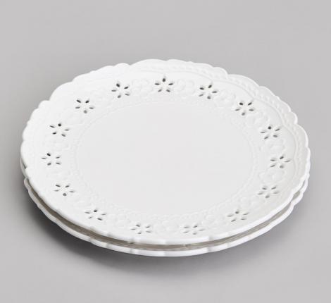 Набор обеденных тарелок 2 шт. "STYLE" 441-059, 25*2,5 см